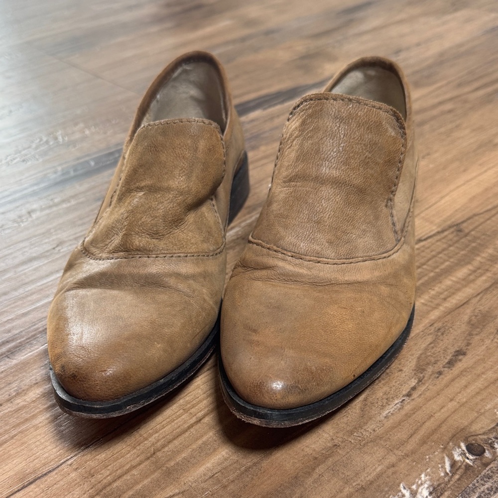 Women’s Free People Leather Loafers